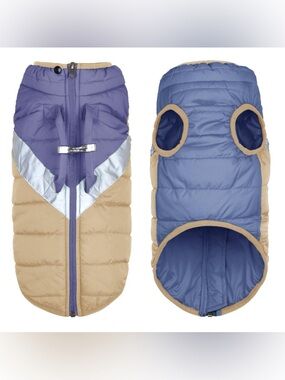 Gooby Mountaineer Dog Jacket - Quantum Blue